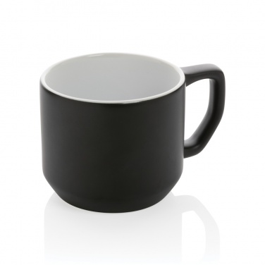 Logotrade promotional gift picture of: Ceramic modern mug 350ml