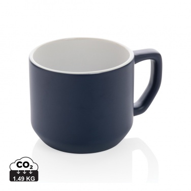 Logotrade advertising product picture of: Ceramic modern mug 350ml
