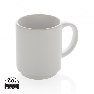 Logotrade promotional giveaway picture of: Ceramic stackable mug 180ml