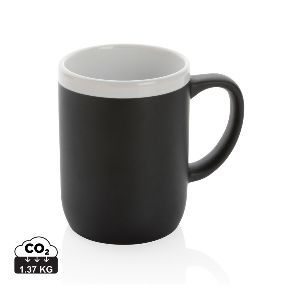Logotrade promotional gift picture of: Ceramic mug with white rim 300ml