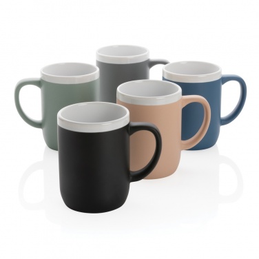 Logotrade promotional merchandise picture of: Ceramic mug with white rim 300ml