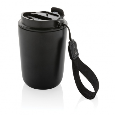 Logotrade promotional product picture of: Cuppa RCS re-steel vacuum tumbler with lanyard