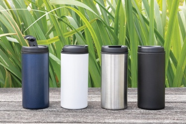Logo trade promotional giveaways image of: Metro RCS Recycled stainless steel tumbler