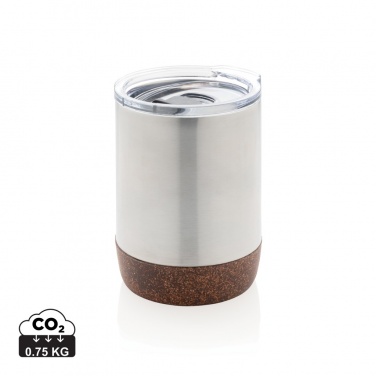 Logotrade promotional item picture of: RCS Re-steel cork small vacuum coffee mug
