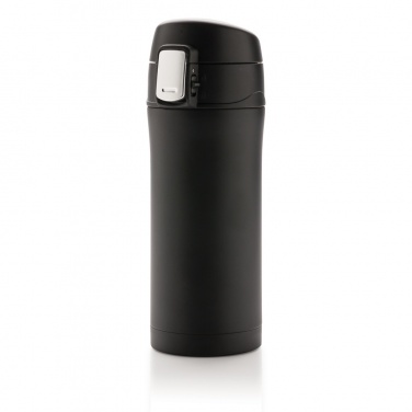 Logo trade business gift photo of: RCS Recycled stainless steel easy lock vacuum mug