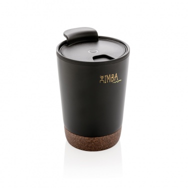 Logotrade advertising products photo of: GRS RPP stainless steel cork coffee tumbler