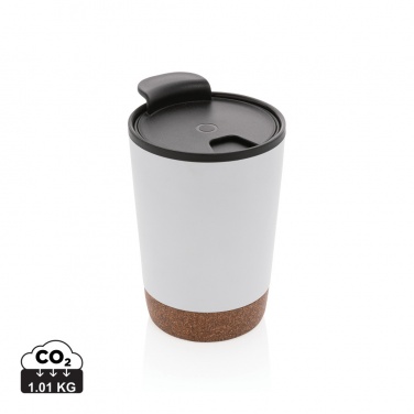 Logotrade promotional merchandise image of: GRS RPP stainless steel cork coffee tumbler