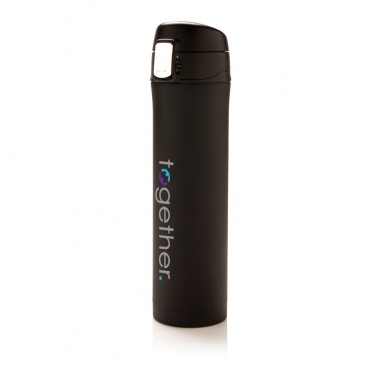 Logotrade corporate gift image of: RCS Re-steel easy lock vacuum flask