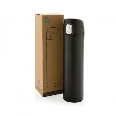 Logo trade promotional item photo of: RCS Re-steel easy lock vacuum flask