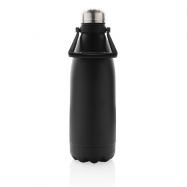 Logo trade promotional products image of: RCS Recycled stainless steel large vacuum bottle 1.5L
