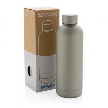 Logotrade promotional giveaways photo of: RCS Recycled stainless steel Impact vacuum bottle
