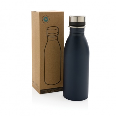 Logotrade corporate gift picture of: RCS Recycled stainless steel deluxe water bottle