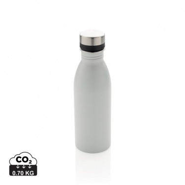 Logo trade promotional giveaway photo of: RCS Recycled stainless steel deluxe water bottle