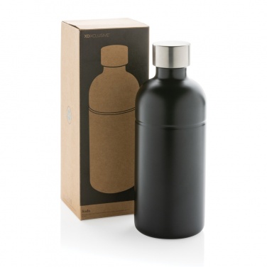 Logo trade advertising products image of: Soda RCS certified re-steel carbonated drinking bottle