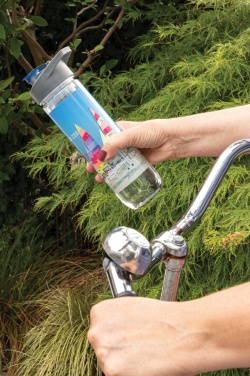 Logo trade promotional giveaways image of: Water bottle with infuser