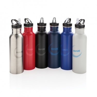 Logo trade promotional gifts image of: Deluxe stainless steel activity bottle