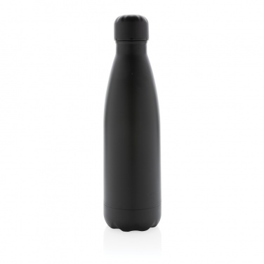 Logo trade corporate gift photo of: Solid colour vacuum stainless steel bottle 500 ml