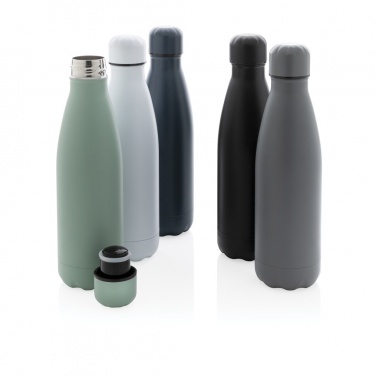 Logotrade corporate gift image of: Solid colour vacuum stainless steel bottle 500 ml