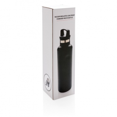 Logotrade promotional item image of: Vacuum insulated leak proof standard mouth bottle