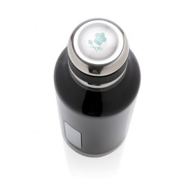 Logo trade promotional gift photo of: Leak proof vacuum bottle with logo plate