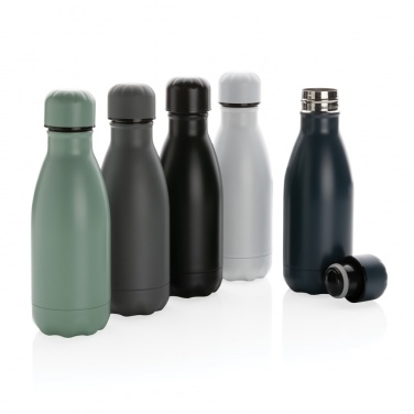Logotrade promotional merchandise photo of: Solid colour vacuum stainless steel bottle 260ml