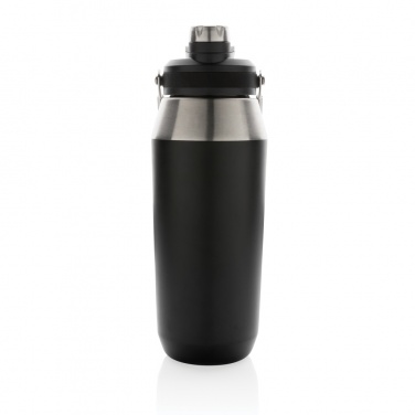 Logo trade advertising product photo of: Vacuum stainless steel dual function lid bottle 1L