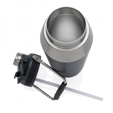 Logotrade advertising product picture of: Vacuum stainless steel dual function lid bottle 1L