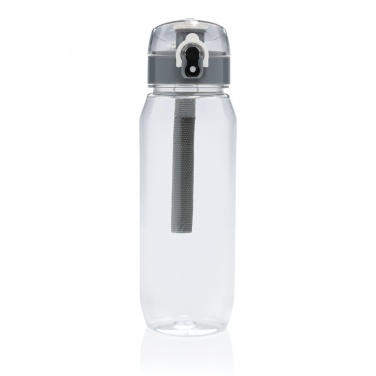 Logo trade promotional merchandise picture of: Yide RCS Recycled PET leakproof lockable waterbottle 800ml