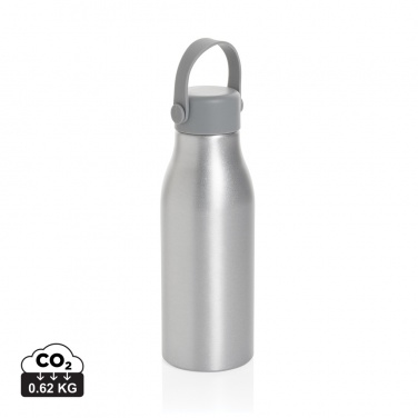 Logotrade promotional gift image of: Pluto RCS Certified recycled aluminium bottle 680ml