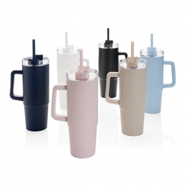 Logotrade corporate gift picture of: Tana RCS plastic tumbler with handle 900ml