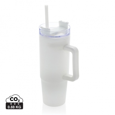 Logo trade promotional giveaways picture of: Tana RCS plastic tumbler with handle 900ml