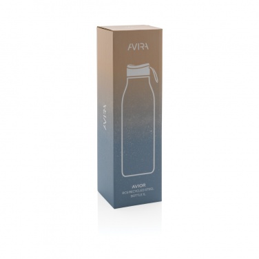 Logotrade promotional gift picture of: Avira Avior RCS Re-steel bottle 1L