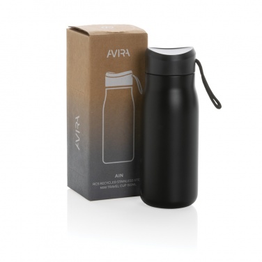 Logo trade promotional item photo of: Avira Ain RCS Re-steel 150ML mini travel bottle