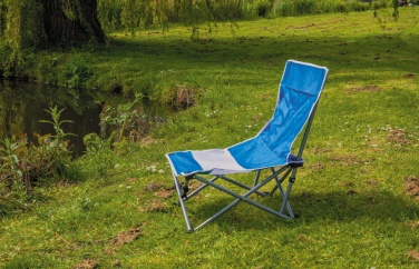 Logo trade promotional item photo of: Foldable beach chair in pouch