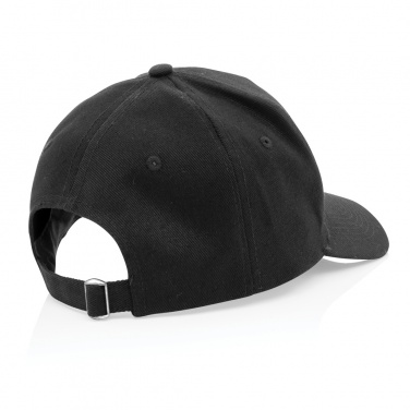 Logo trade promotional gift photo of: Impact 5panel 280gr Recycled cotton cap with AWARE™ tracer