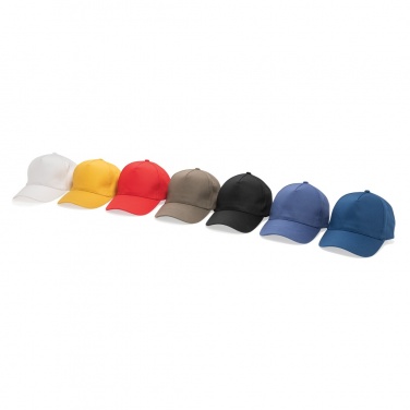 Logotrade promotional items photo of: Impact 5panel 280gr Recycled cotton cap with AWARE™ tracer