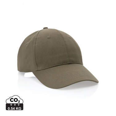 Logotrade promotional gifts photo of: Impact 6 panel 190gr Recycled cotton cap with AWARE™ tracer