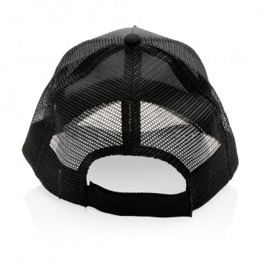 Logotrade corporate gift image of: Impact AWARE™ Brushed rcotton 5 panel trucker cap 190gr