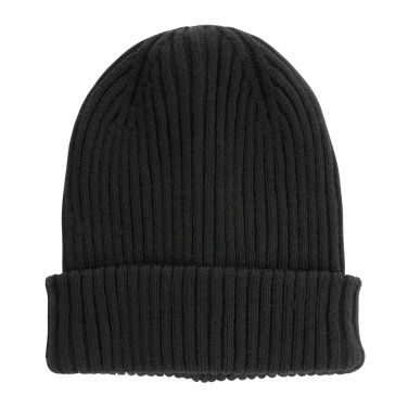 Logotrade promotional gift image of: Impact AWARE™  Polylana® double knitted beanie