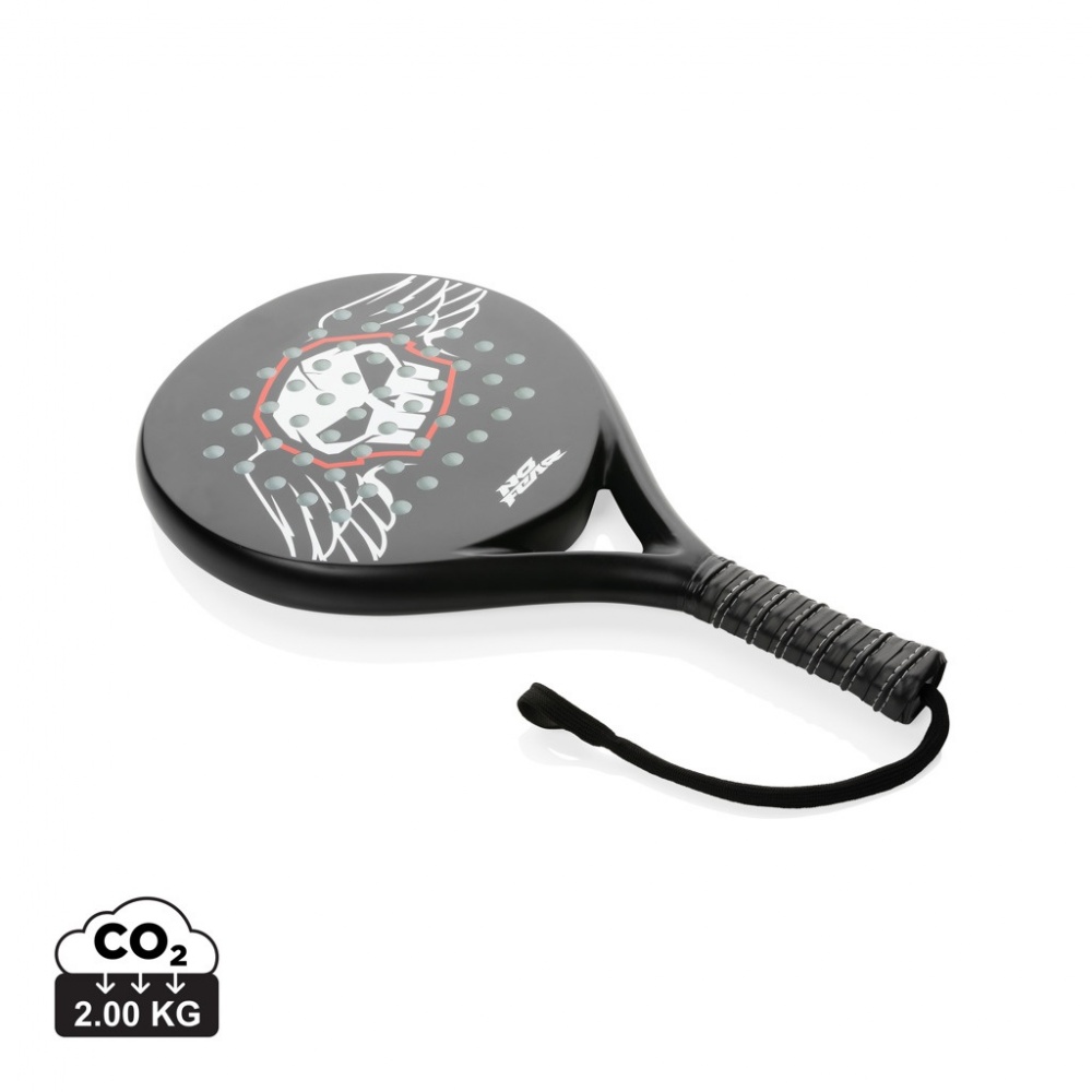 Logo trade promotional product photo of: No Fear Fiber Glass Padel Racket