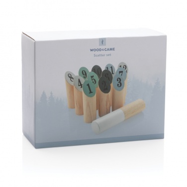 Logo trade promotional products image of: Wooden scatter set