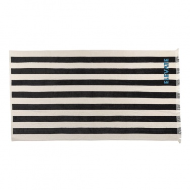 Logotrade promotional merchandise picture of: Ukiyo Yukari AWARE™ XL deluxe beach towel 100x180cm