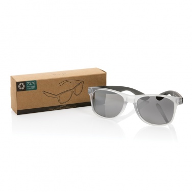 Logotrade promotional item image of: Gleam RCS recycled PC mirror lens sunglasses
