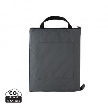 Logo trade promotional item photo of: Impact Aware™ RPET foldable quilted picnic blanket