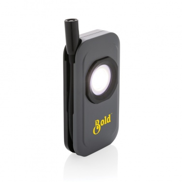 Logo trade promotional items image of: Gear X RCS rPlastic USB rechargeable worklight