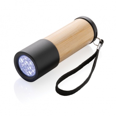 Logotrade advertising product picture of: Bamboo and RCS certfied recycled plastic torch