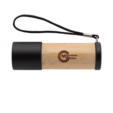 Logotrade promotional gifts photo of: Bamboo and RCS certfied recycled plastic torch