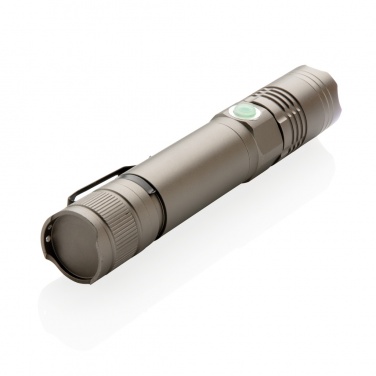 Logotrade promotional item image of: Rechargeable 3W flashlight