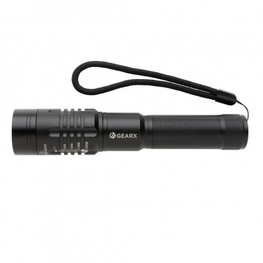 Logo trade promotional gifts picture of: Gear X USB re-chargeable torch