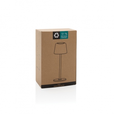 Logotrade promotional product image of: Zenic RCS recycled plastic USB re-chargable table lamp